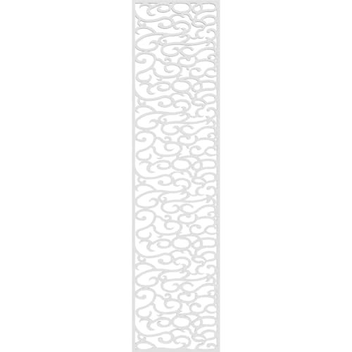 Image of 11 3 /8 inchW x 47 3 /8 inchH x 3 /8 inchT Walker Decorative Fretwork Wall Panels in Architectural Grade PVC