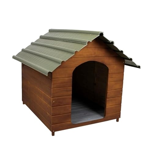 Casa Casinha De Cachorro com Telhado Ecológico Grande N5 (Cerejeira)