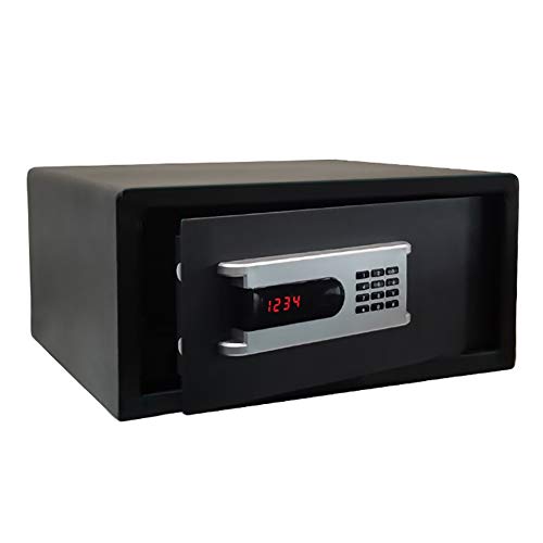 Tresor Möbeltresor Safe Persönlicher Sicherheitssafe mit Schlüsselschloss, Studie/Hotels Dedicated Documents Deposit Box für 15 In Laptop,
