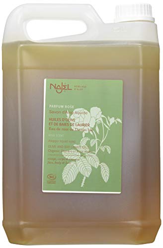 Najel Jabon Alepo Liq. Rosa Damas 5L Eco Najel 200 g