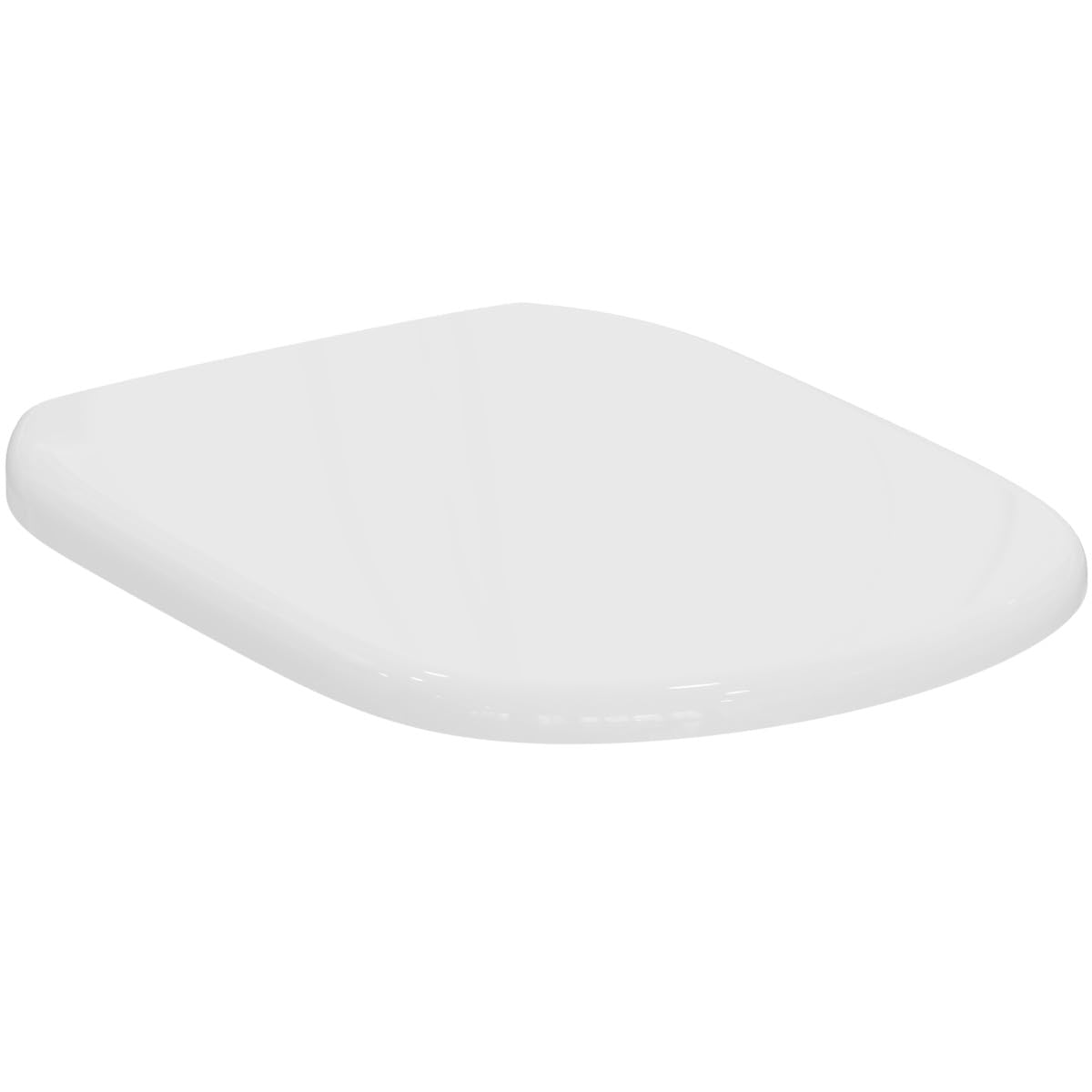TESI T352901 - Asiento para inodoro con cierre amortiguado, color blanco