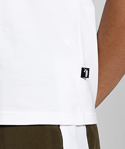 Image of Puma Men's Solid Regular Fit T-Shirt