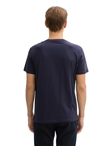 TOM TAILOR Uomini T-shirt met logoprint - Afbeelding 4