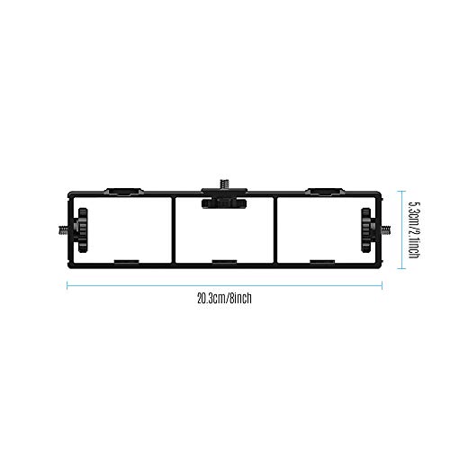 Docooler Extensão Multi-Funcional Fotografia Suporte Suporte De Gaiola Com Dupla Sapata Montagem Que