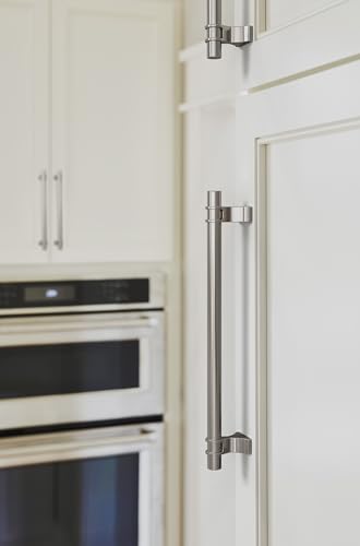 Image of Amerock Davenport 7-9 /16 inch (192mm) Center-to-Center Satin Nickel Cabinet Pull, BP36618G10