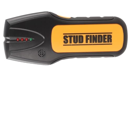 ARMYJY Détecteur de montants muraux avec écran rétroéclairé pour détection de fils CA en bois et métal - Outil de scanner haute sensibilité - Orange et noir