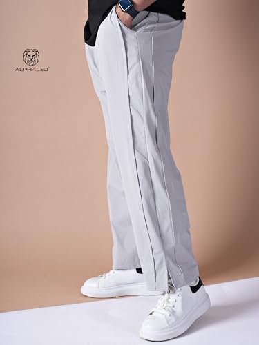 Image of ALPHALEO Styish Venice Baggy Cargo Pants Ideal Everyday and Active Wear Relaxed Fit Korean Pants for Mens