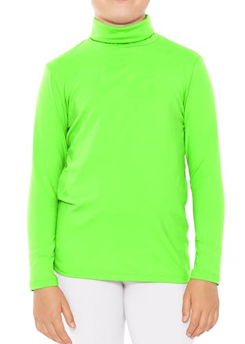 Image of STRETCH IS COMFORT Girl's Oh So Soft Long Sleeve Turtleneck | Youth Size 2-16