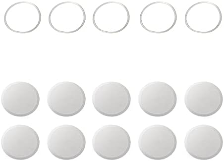 steel filter 10pcs and silicone ring 5pcs fit for CAPSULONE resuable refillable coffee capsule fit for illy image 4