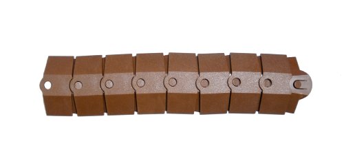 UltraTech 1805 Ultra-Sidewinder Cable Protection System, 1' Extension, 12 Length x 3 Width x 3/4 Height, Brown, Small