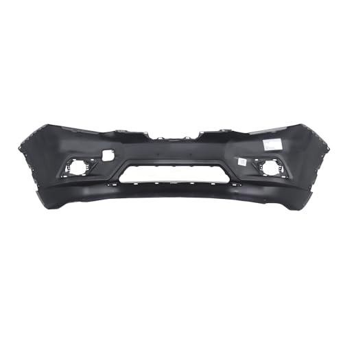 Image of FitParts Compatible with Nissan Rogue 2014-2016 Front Bumper Cover | Primed, Without Parking Sensor Holes, Ready to Paint, OEM 620224BA0H, NI1000293
