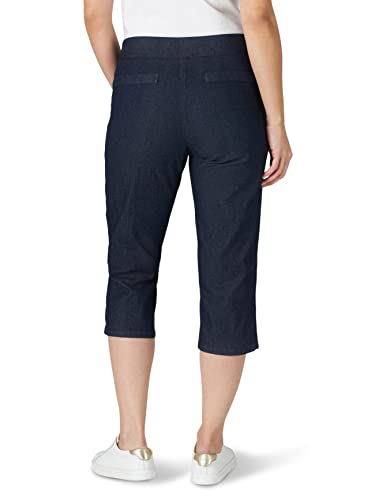 Image of Chic Classic Collection Women's Easy-Fit Elastic Waist Pull-On Capri Pant