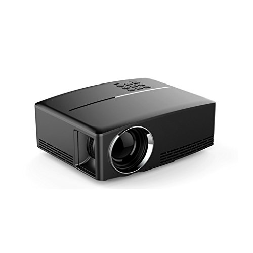XHZNDZ Mini Pico Projector 800 480 Pixels, 100" Image Distance Of 3.2 Meters; Projection Size 28" to 180" Compatible Full HD/1080P Large Screen TV Laptop Gaming Smartphone
