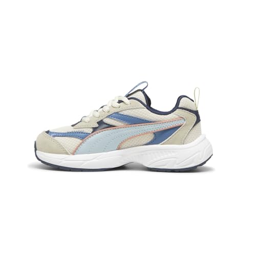 PUMA Kids Boys Morphic Playmobil Lace Up Sneakers Shoes Casual - White - Size 3.5 M3