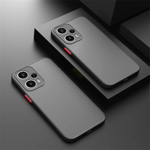 Coque Redmi Note 12 Pro 4G anti-rayures noire mate robuste armor