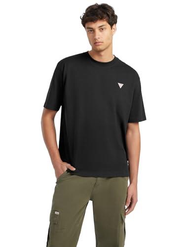 T-SHIRT Uomo Guess Jeans M4YI46 K8FQ4 Jblk Black-image