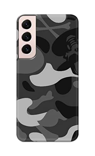 Image of Printed Hard Back Cover Case for Samsung Galaxy S22 Plus 5G | S22+ 5G Back Cover (Army Pattern) -702