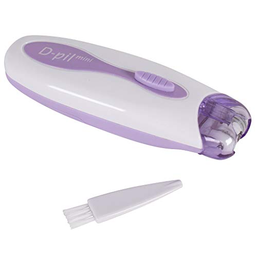 Elektrischer Damenrasierer | Kompakter Epilierer batteriebetrieben ideal für die Reise | Haarentfernungsgerät sanft zur Haut | Spirit of Beauty D-pil mini