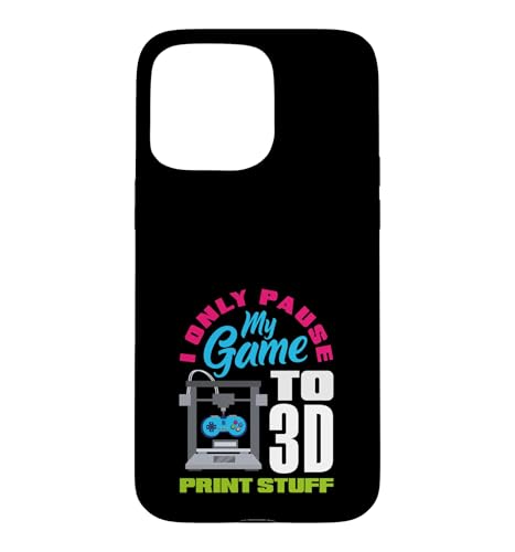 I Only Pause My Game To 3D�v�����g�X�^�b�t�Q�[�}�[ �X�}�z�P�[�X iPhone 15 Pro Max �p