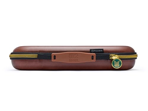Image of PowerA Protection Case for Nintendo Switch 2 - Hyrule Crest, Officially Licensed, Protective Storage, Holds up to 9 Game Cards and 2 microSD Express Cards, Integrated Play Stand