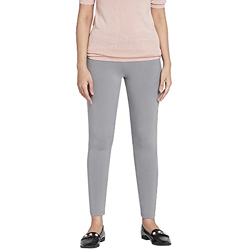 Image of GO COLORS Soft Cotton Stretch Cropped Leggings for Women | Breathable, Mid Rise
