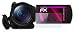 atFoliX Plastic Glass Protective Film compatible with Sony FDR-AX100E, 9H Hybrid-Glass FX Screen Protector