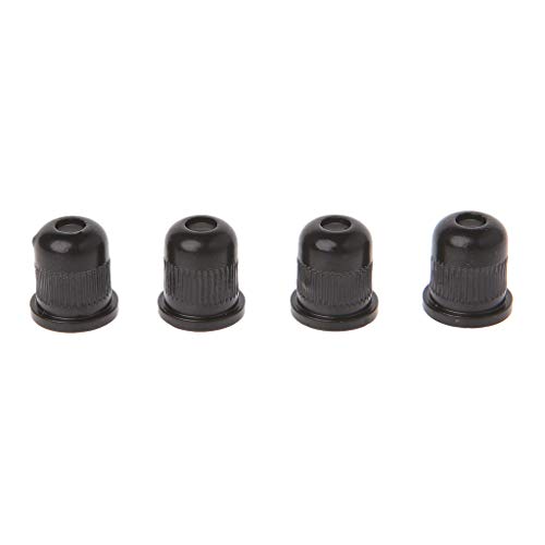 BOGEEL 4 Pcs Electric Bass Guitar String Mounting Ferrules Bushing for Thru,Metal
