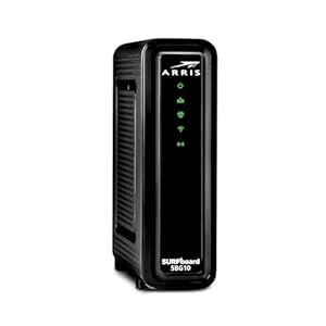 ARRIS (SBG10-RB) – Modem Router Combo – DOCSIS 3.0 16 x 4 Gigabit & AC1600 WiFi, For Comcast Xfinity, Cox, check with ISP for compatibility [Not for Spectrum] 400 Mbps Max Internet Speeds – Renewed
