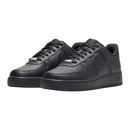 Nike Wmns Air Force 1 '07, Scarpe da Basket Donna, Full Black, 38 EU
