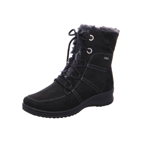 ARA Damen München Schneestiefel, Schwarz 35 EU