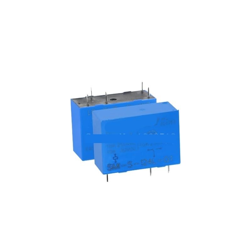 50 relés de Potencia SMI-S-124L-01 SMI S 124L-01 24 V CC 10 A 250 V CA 5 Pines