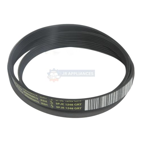 Image of JR Appliance Compatible with Front Load B.o..s.c..h..Washing Machine Belt 5PJE 1246