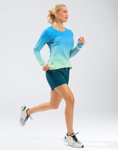 Image of UPF 50+ Sun Shirt for Women Long Sleeve Quick Dry UV Protection Hiking Top