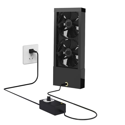 Ventola di scarico retrattile, velocità regolabile 2800 giri/min, flusso d'aria 98 CFM per finestre scorrevoli, ideale per cucina, camera da letto e bagno