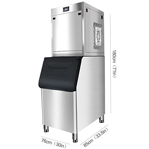 LANGTAOSHA Kommerzielle Eismaschine, Großer Schneeabscheider, Leistungsstarke Schneeflockenmaschine, Geeignet Für… – Bild 8
