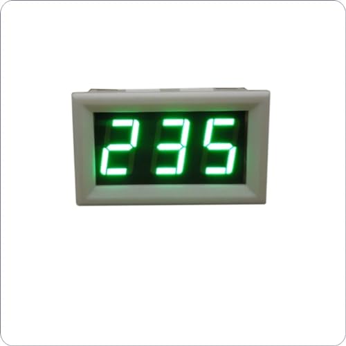 Voltímetro digital LED evita sobrecargas midiendo caídas de voltaje CA 30V-500V en dos hilos 2