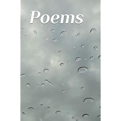 Poems: 100 page lined notebook in 6x9 size in journal style