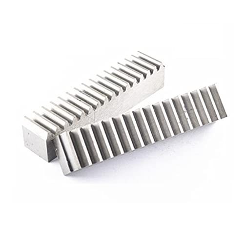 TMP1105 1PC 1Mod Spur Gear Rack 1M Gear Rack Precision CNC Rack (Straight Teeth) Toothed Rack Pinion (Color : 1M15 15 1000)
