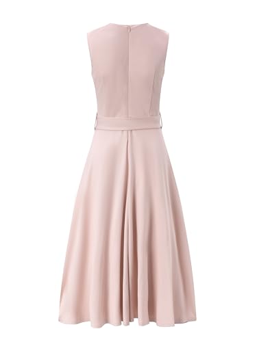 Image of Women's A-Line Midi Dresses, Cocktail Formal Wedding Guest Party Dress