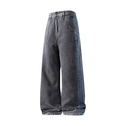 Jeans délavé imprimé pour hommes cherchant un pantalon confortable et stylé