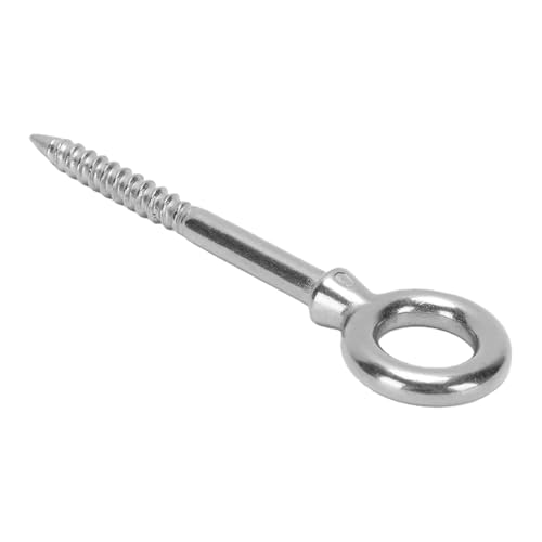 Strong Holding, 200 Pounds Capacity Eye & Eye Turnbuckles, 316 Stainless Steel Eyelet Screw for RVs, Boats, Clotheslines, Bird Feeders, String Lights Suspension, Fixed Ca miniatura 3