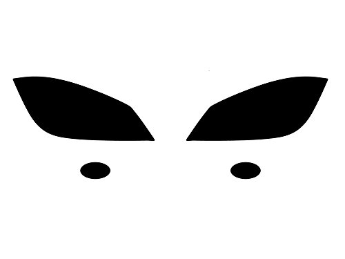 Rvinyl Headlight Tint Covers Compatible with Mercedes-Benz C-Class 2005-2011 (Sedan) - Clear