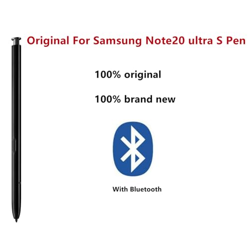 Original for Samsung Galaxy Note 20 Ultra S Pen Replacement Galaxy Note20 Ultra 5G Stylus Touch Pen with Bluetooth (Black)