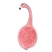 Cuchara de cerámica con temática animal, cuchara de cocina y soporte para cuchara - Flamingo