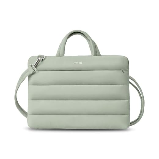 Vandel 15-16 inch Laptop Carrying Case Sleeve with Strap, Shoulder Bag with Handle, 16 in Laptop Bag for Women, MacBook Air 15 Inch Carrying Case, MacBook Pro 16, 15.6 in HP, Dell Lap top Messenger