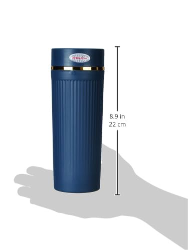 Image of Asian Brighto 500ml Insulated Thermosteel Flask | Hot Drink Coffee & Tea Water Bottle for Winter & Office | 6-Hour Heat Retention | Leakproof & BPA Free Christmas Gifting Travel Mug (Blue)
