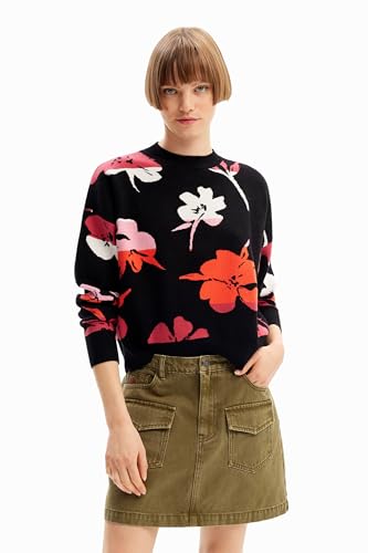 Consigue el estilo Desigual que te encanta. Esta sudadera negra es súper cómoda y perfecta para el día a día. Un diseño único y calidad Desigual para que te sientas increíble.