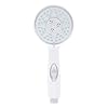 Camco RV Shower Head - Features Convenient On/Off Switch & 5 Different Spray Patterns - Designed to Conserve Potable Water - Simple to Clean w/Rubber Spray Tips - White (43711)