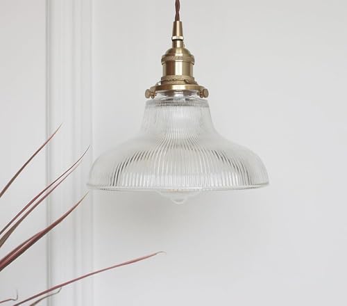 Lámpara de araña nórdica de metal y cristal E27 para comedor y salón 4