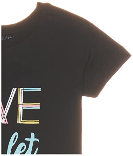 Image of Amazon Brand - Jam & Honey Regular Fit Girls 100% Cotton Printed Half Sleeves T-Shirt | Age 2-12 Years (Pack of 2)
